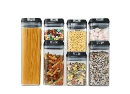 מארז קופסאות אחסון 14 חלקים שחור מארז קופסאות אחסון 14 חלקים שחור