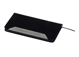 יומן שבועי כריכה קשה 9*17 שחור יומן שבועי כריכה קשה 9*17 שחור