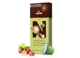 קפסולות קפה עלית בטעם אגוזי לוז 1/10 קפסולות קפה עלית בטעם אגוזי לוז 1/10