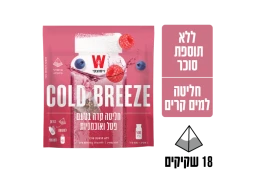 תה חליטה קרה בטעם פטל אוכמניות תה חליטה קרה בטעם פטל אוכמניות