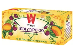 תה פסיפלורה מנגו הגן הקסום 1/25 תה פסיפלורה מנגו הגן הקסום 1/25