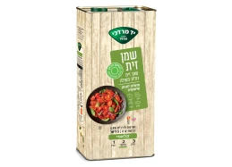 שמן זית פח 5 ליטר יד מרדכי כשרות בעל'ז שמן זית פח 5 ליטר יד מרדכי כשרות בעל'ז